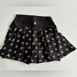 Faye+florie Holly Tennis Skirt/Skort Black Skull X-Small
